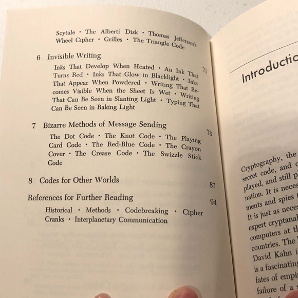 Secret message and code ciphers writing Books - Picture 10 of 12